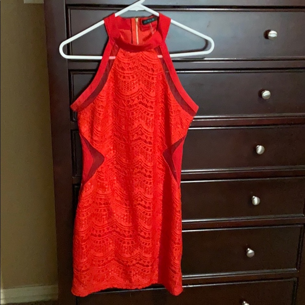 Beautiful Lace Peekaboo Dress. EUC!
